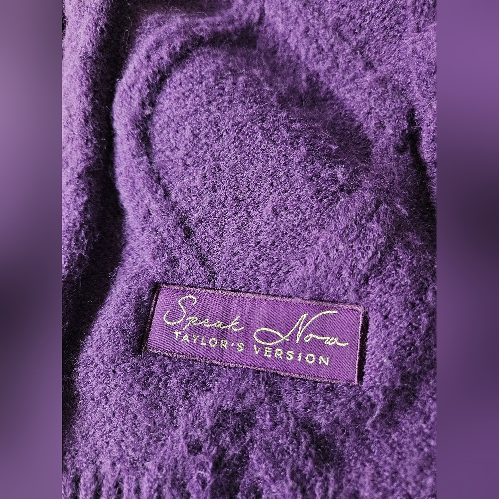 Taylor Swift Speak Now (Taylor’s Version) Purple Cardigan XL/2XL Authentic - Picture 6 of 9